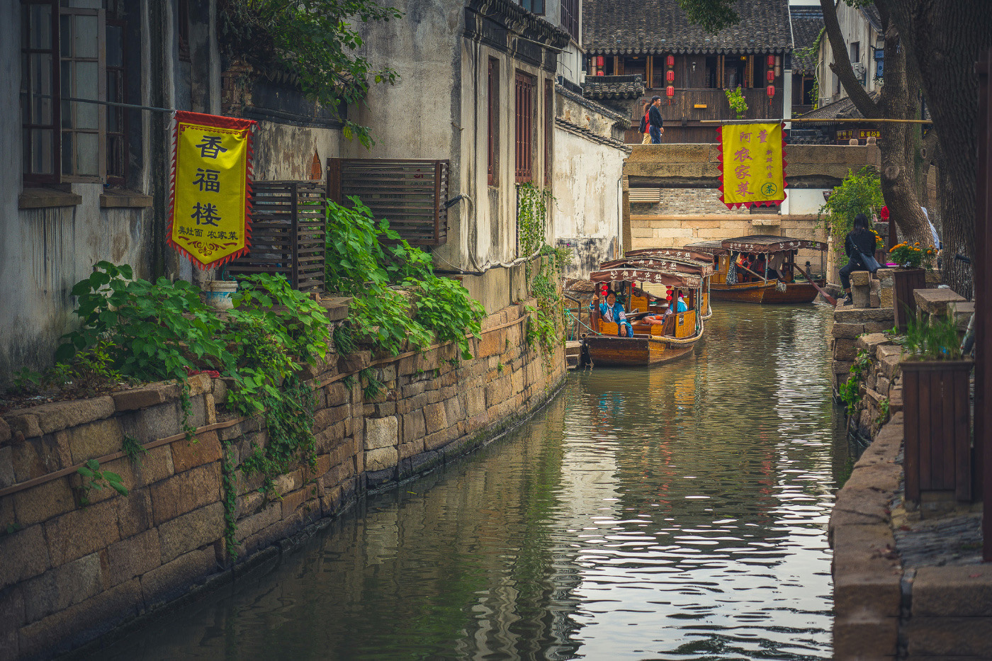 甪直古镇景区一景